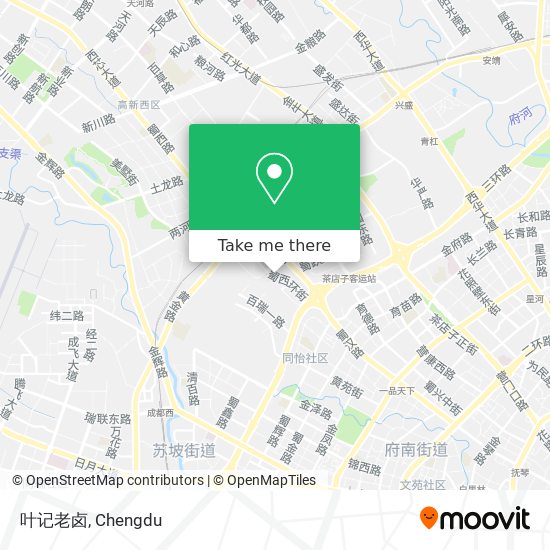 叶记老卤 map
