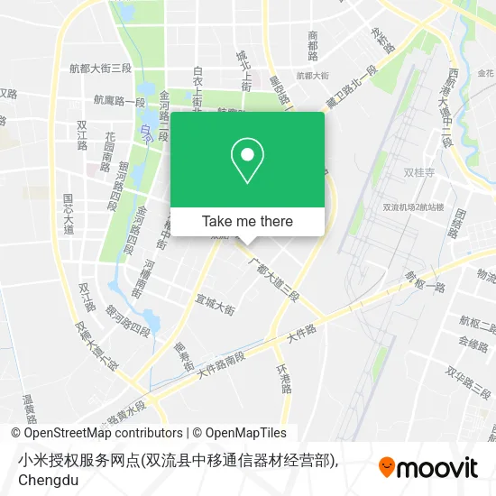 小米授权服务网点(双流县中移通信器材经营部) map