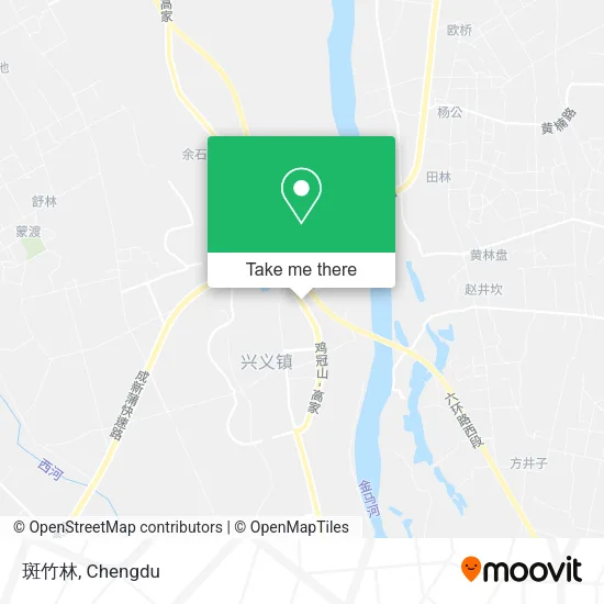 斑竹林 map