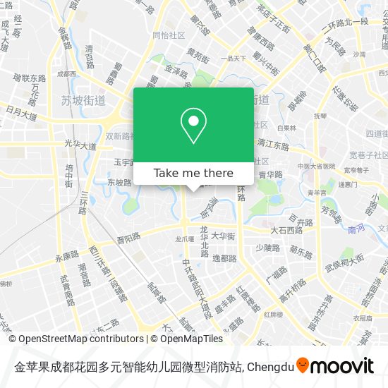 金苹果成都花园多元智能幼儿园微型消防站 map