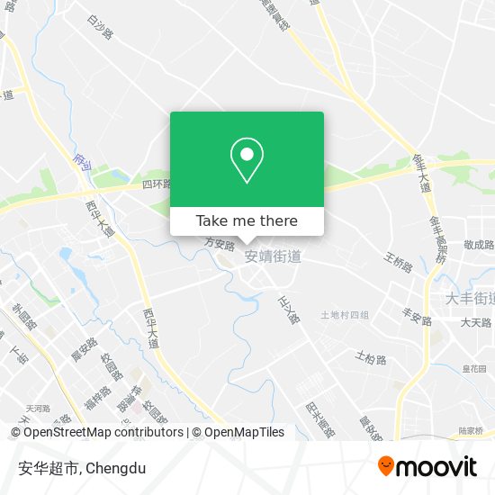 安华超市 map