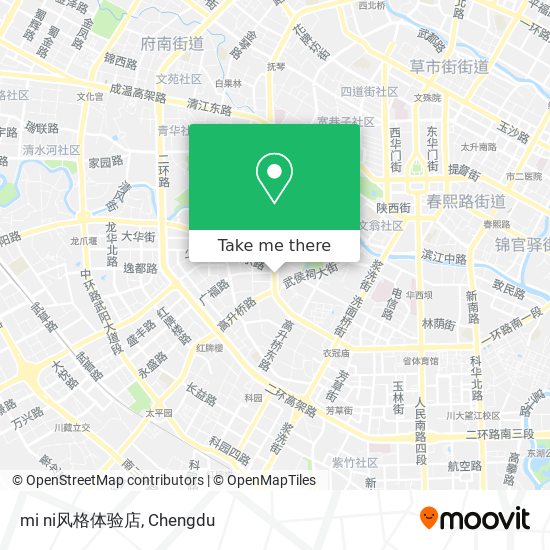 mi ni风格体验店 map