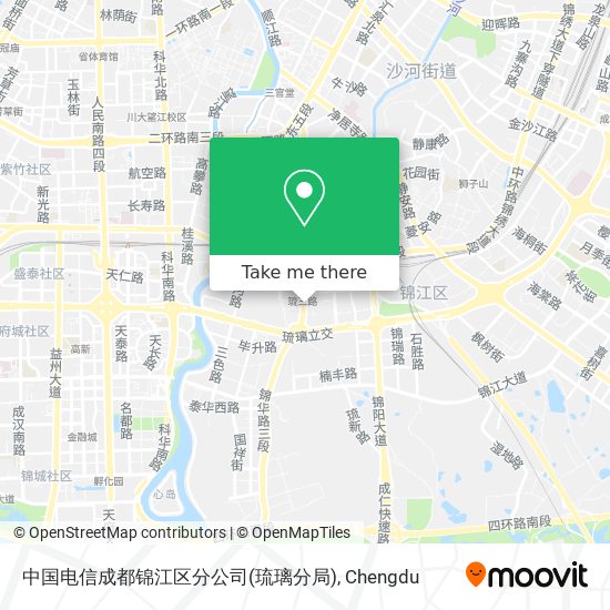 中国电信成都锦江区分公司(琉璃分局) map