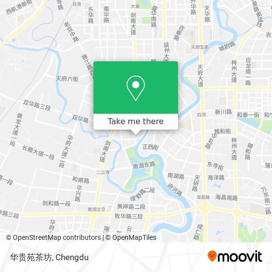 华贵苑茶坊 map