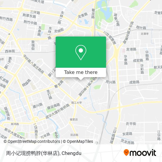 周小记现捞鸭脖(华林店) map