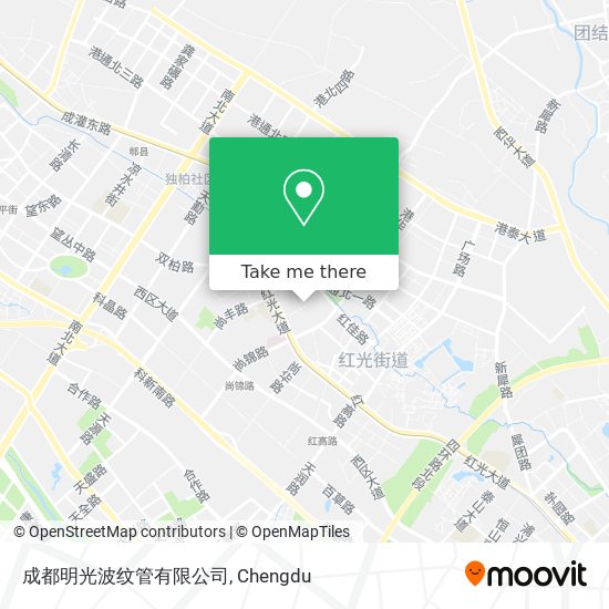 成都明光波纹管有限公司 map