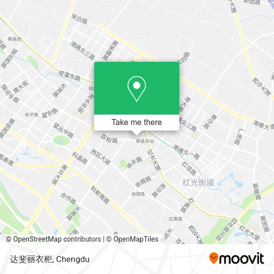 达斐丽衣柜 map