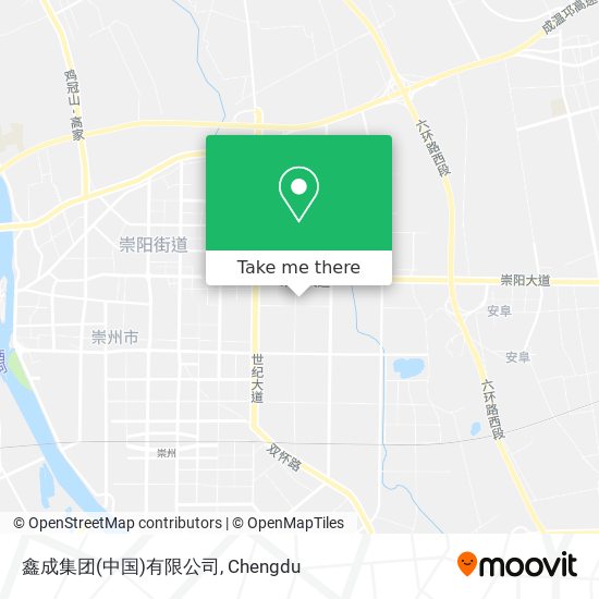 鑫成集团(中国)有限公司 map