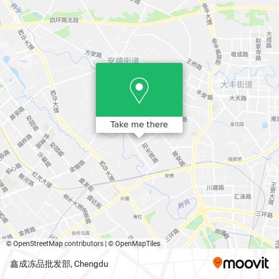 鑫成冻品批发部 map