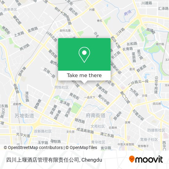 四川上堰酒店管理有限责任公司 map