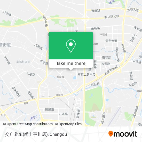 交广养车(尚丰亨川店) map
