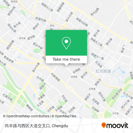尚丰路与西区大道交叉口 map