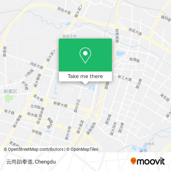 云尚跆拳道 map