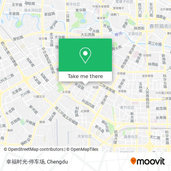 幸福时光-停车场 map