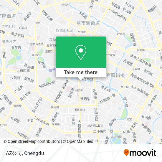 AZ公司 map