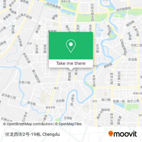 伏龙西街2号-19栋 map