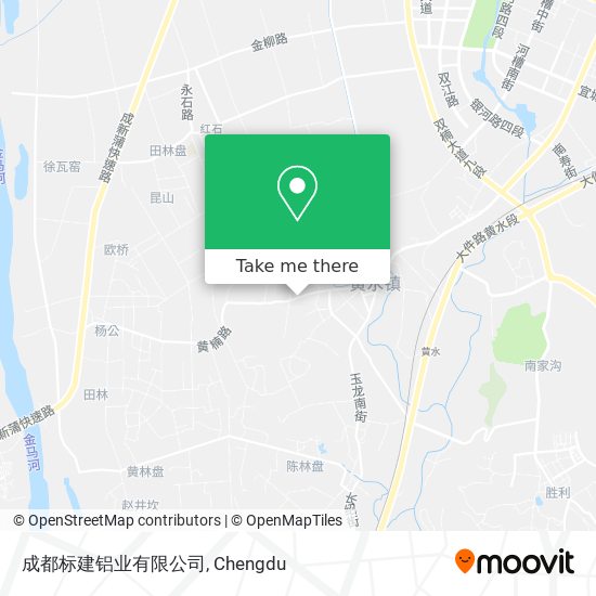 成都标建铝业有限公司 map