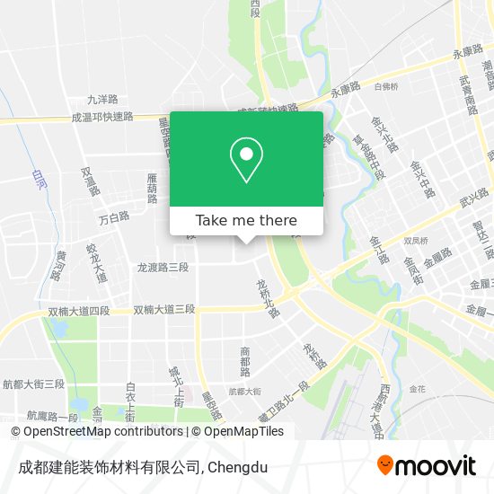 成都建能装饰材料有限公司 map