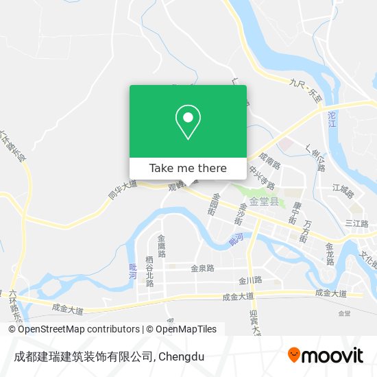 成都建瑞建筑装饰有限公司 map