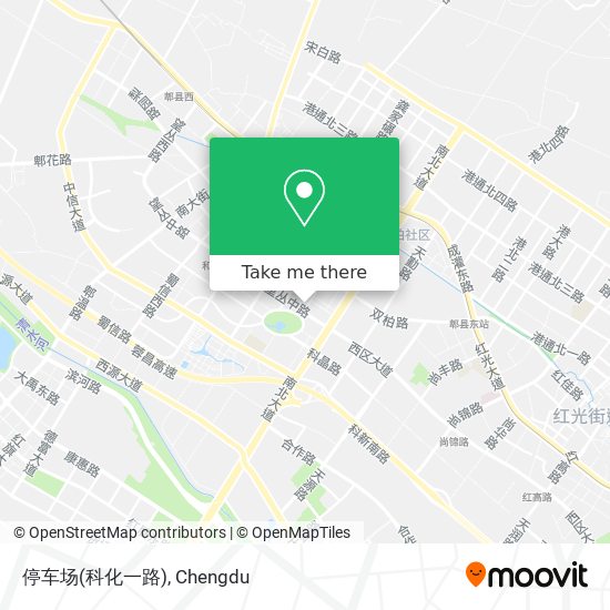 停车场(科化一路) map