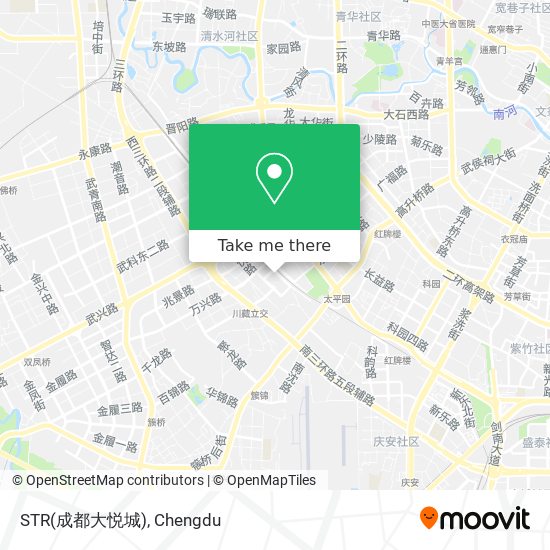 STR(成都大悦城) map