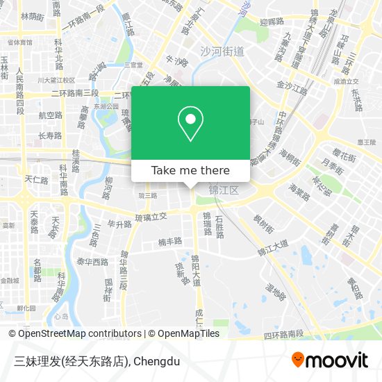 三妹理发(经天东路店) map