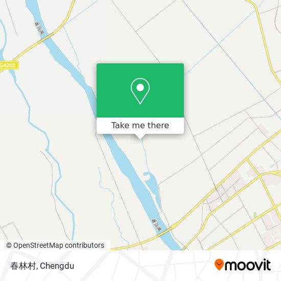 春林村 map