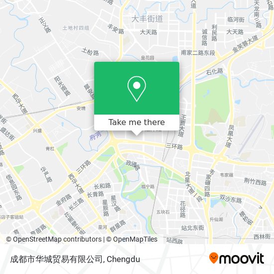 成都市华城贸易有限公司 map