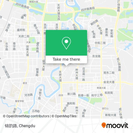 锦韵路 map