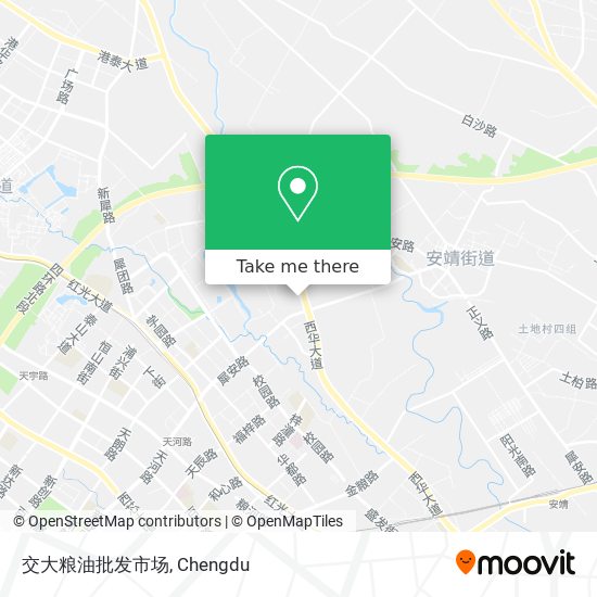 交大粮油批发市场 map