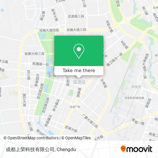 成都上荣科技有限公司 map