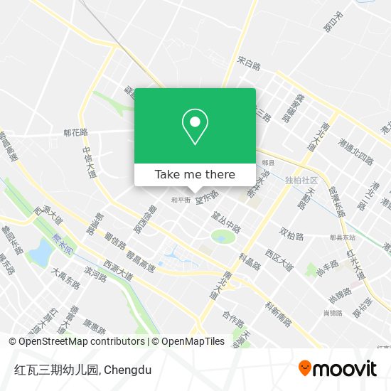 红瓦三期幼儿园 map