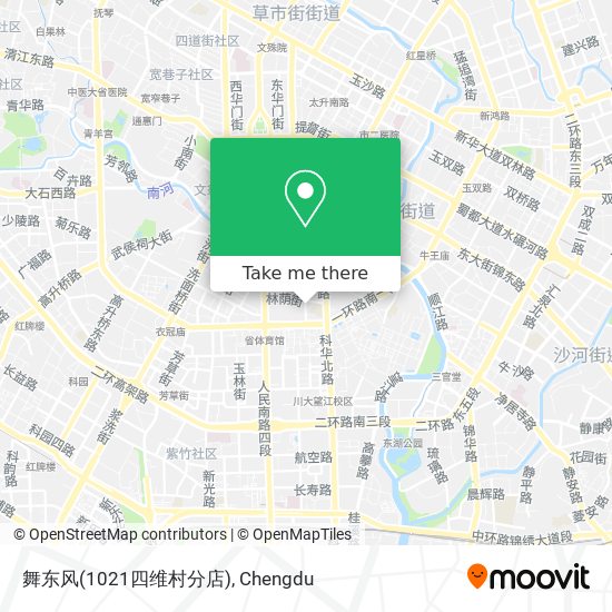 舞东风(1021四维村分店) map