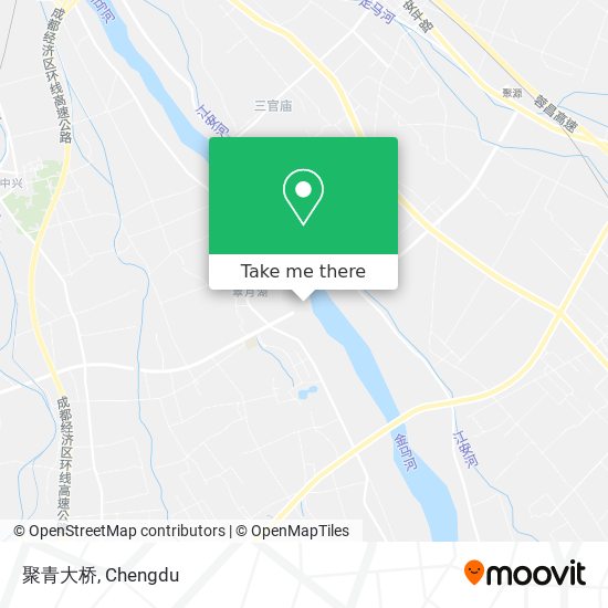 聚青大桥 map
