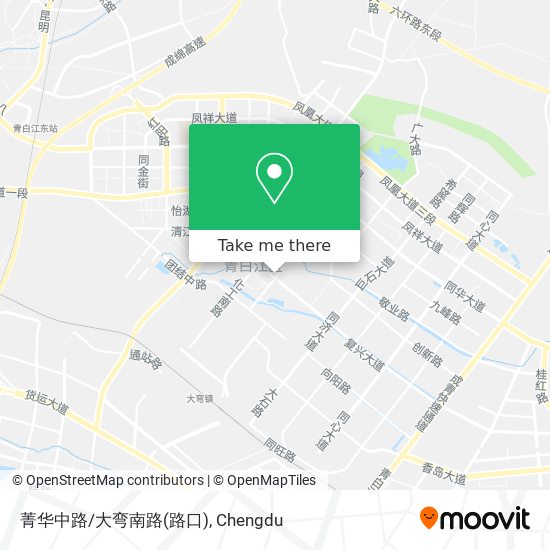 菁华中路/大弯南路(路口) map