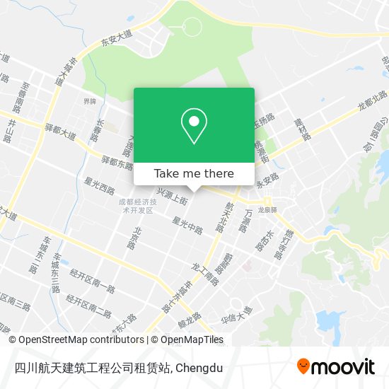 四川航天建筑工程公司租赁站 map