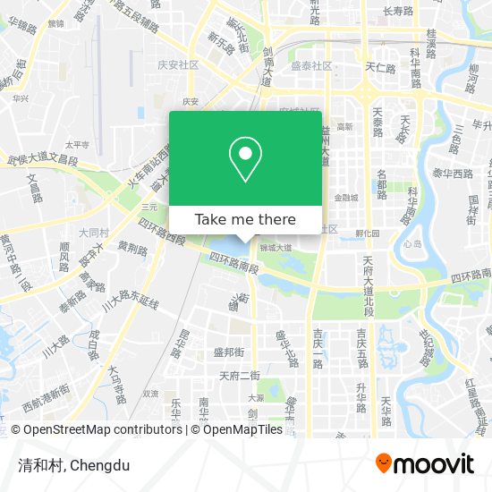 清和村 map