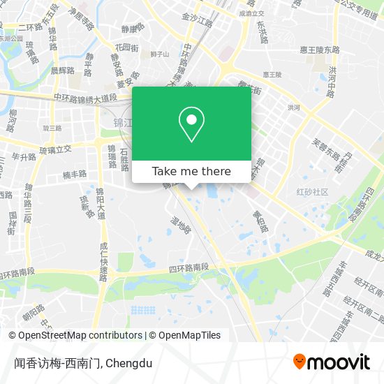 闻香访梅-西南门 map