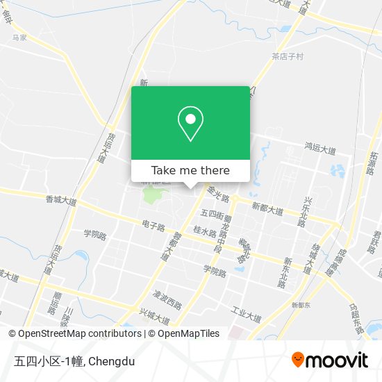 五四小区-1幢 map