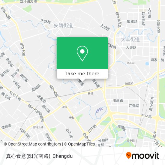 真心食意(阳光南路) map
