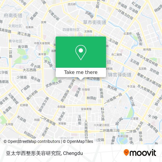 亚太华西整形美容研究院 map