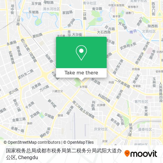 国家税务总局成都市税务局第二税务分局武阳大道办公区 map