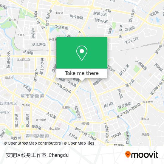 安定区纹身工作室 map