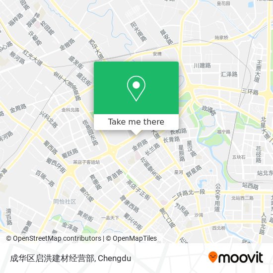 成华区启洪建材经营部 map