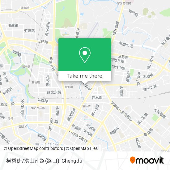 横桥街/洪山南路(路口) map