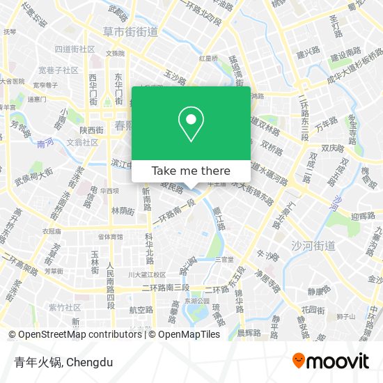 青年火锅 map