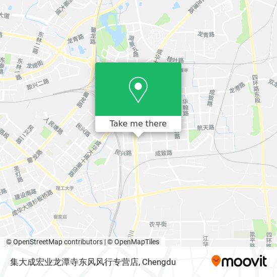 集大成宏业龙潭寺东风风行专营店 map