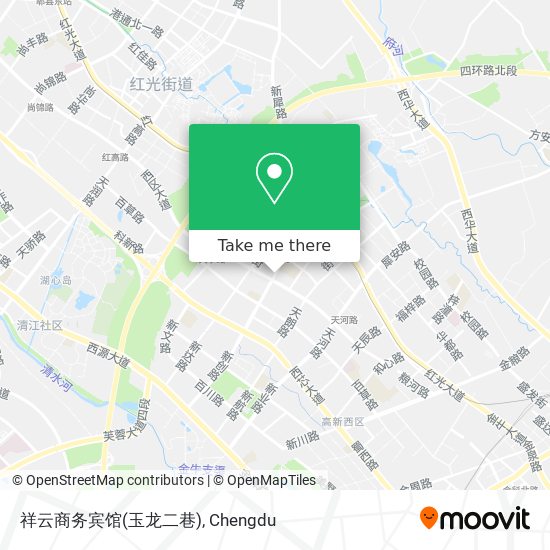 祥云商务宾馆(玉龙二巷) map