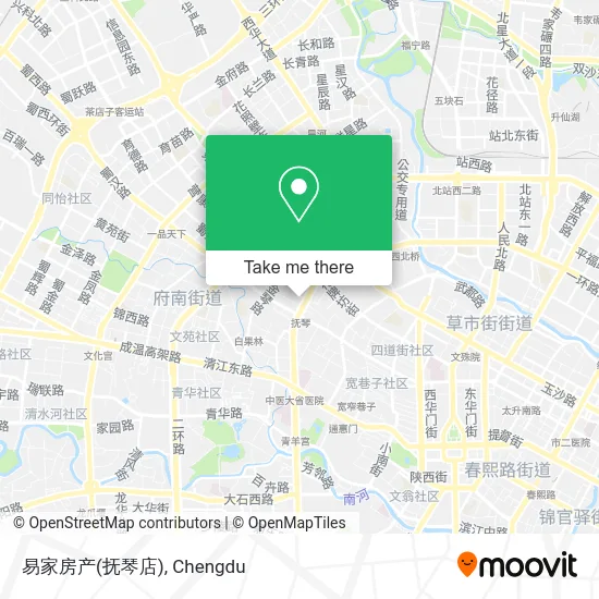 易家房产(抚琴店) map