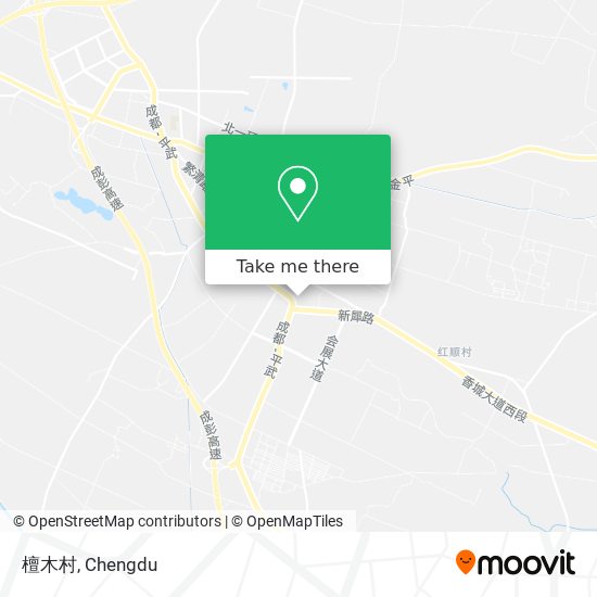 檀木村 map